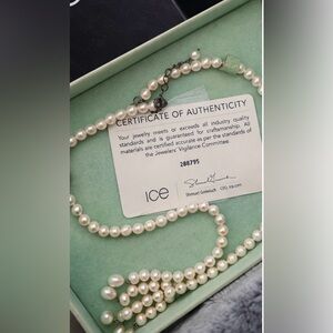 Ice Classic White Pearl Necklace